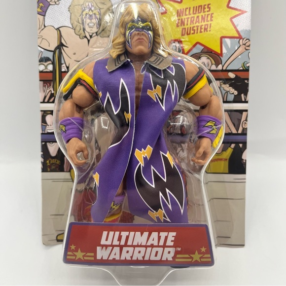 WWE Superstars Series 2 ULTIMATE WARRIOR Figure Walmart Exclusive Wrestling NIB - Picture 2 of 11